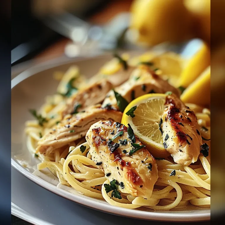 Lemon Chicken Pasta: A Fresh and Flavorful Dinner Idea